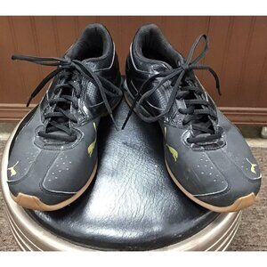 Women’s Black Lace Up Puma Athletic Running Shoes Size 8